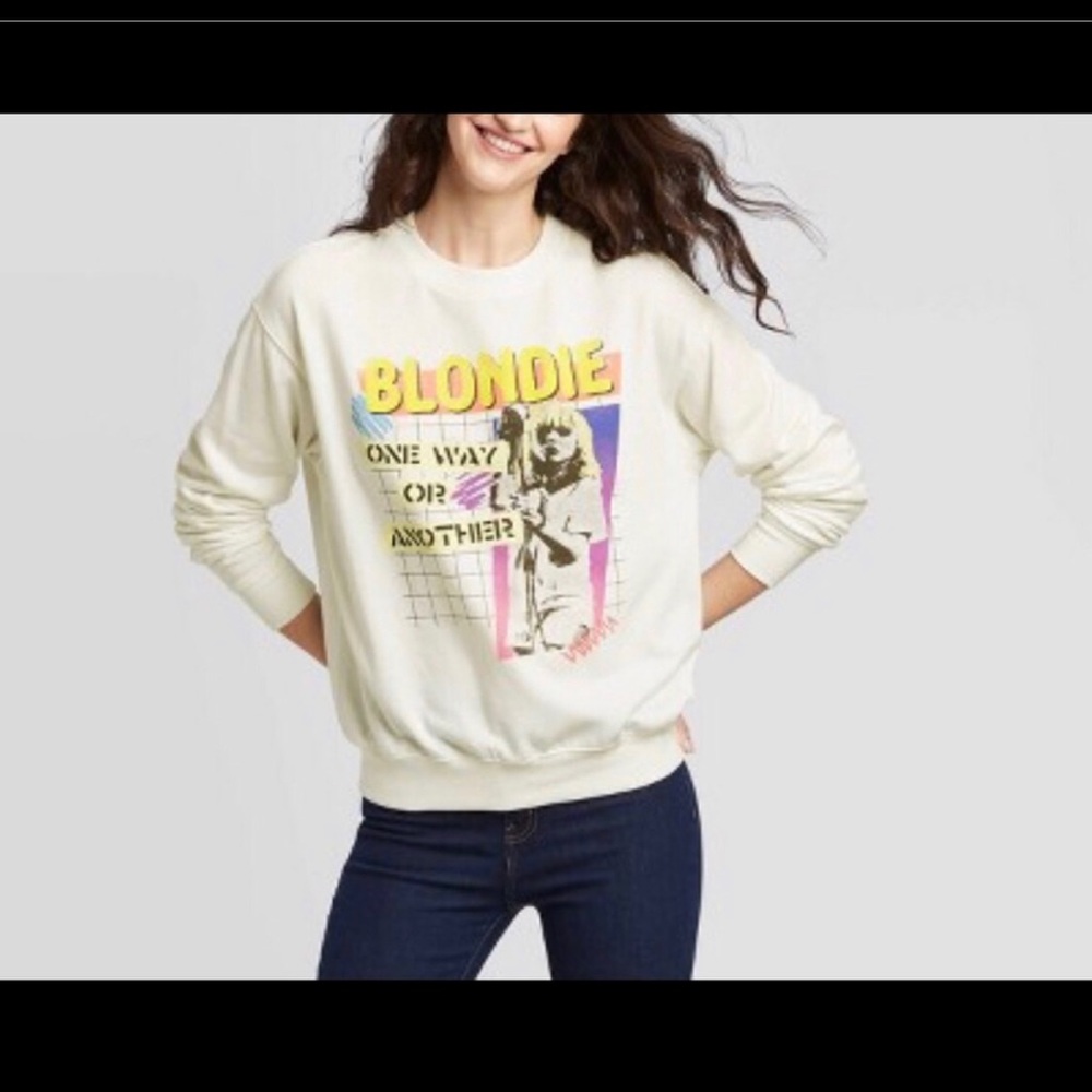 BLONDIE   "One Way or Another" Women's NWT Sweatshirt